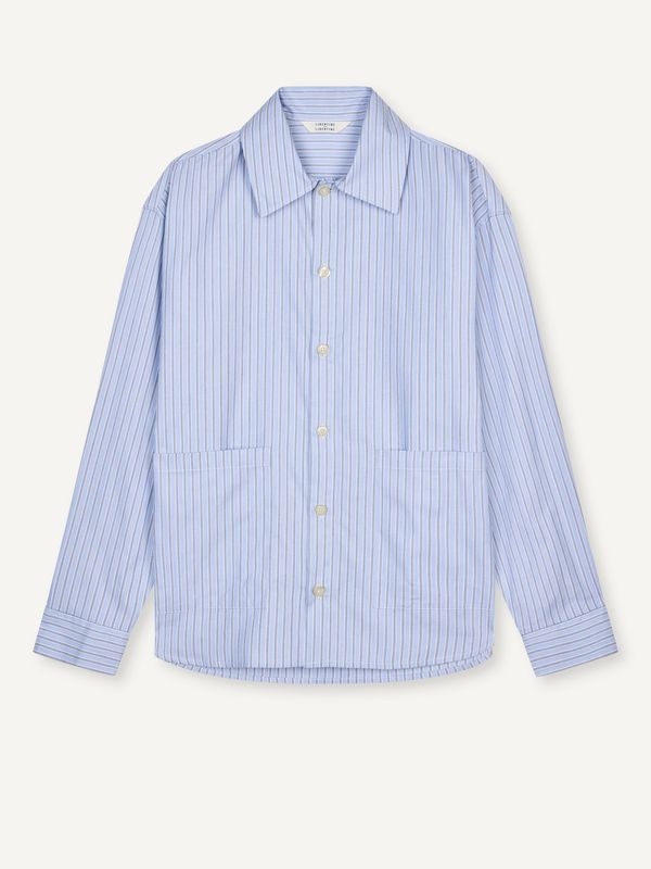 Blue Stripe Venture Overshirt
