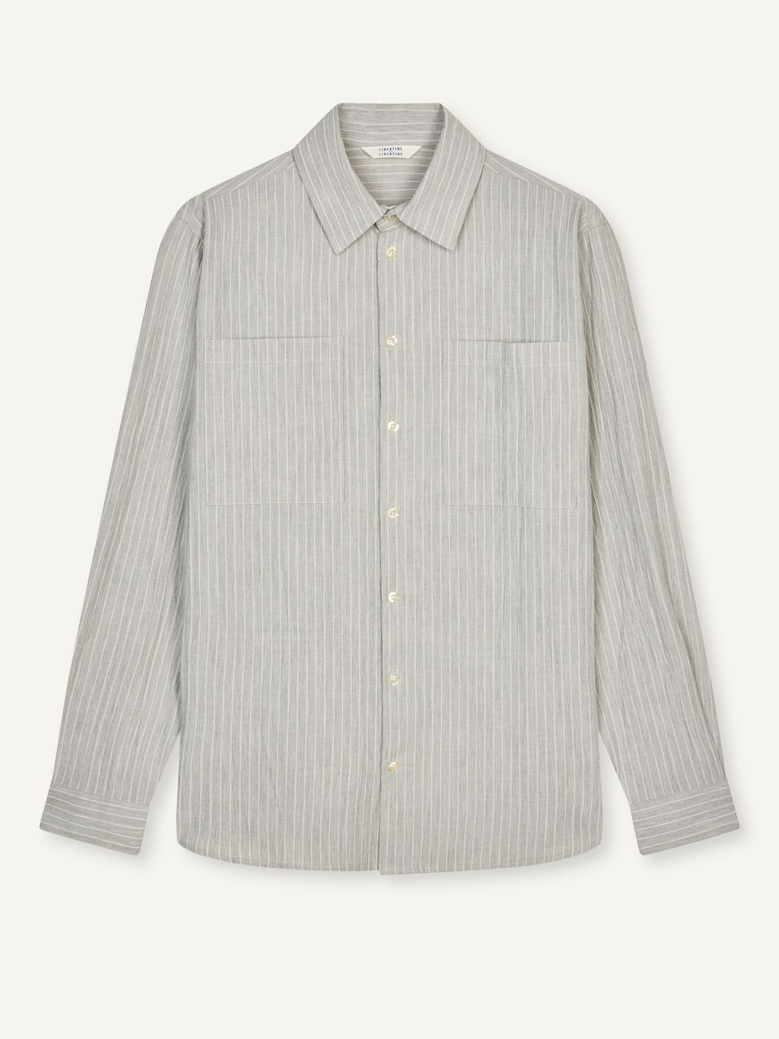 Light Grey Pinstripe Canyon Shirt