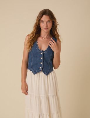 Denim Waistcoat