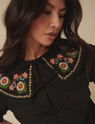 Joplin Embroidered Blouse