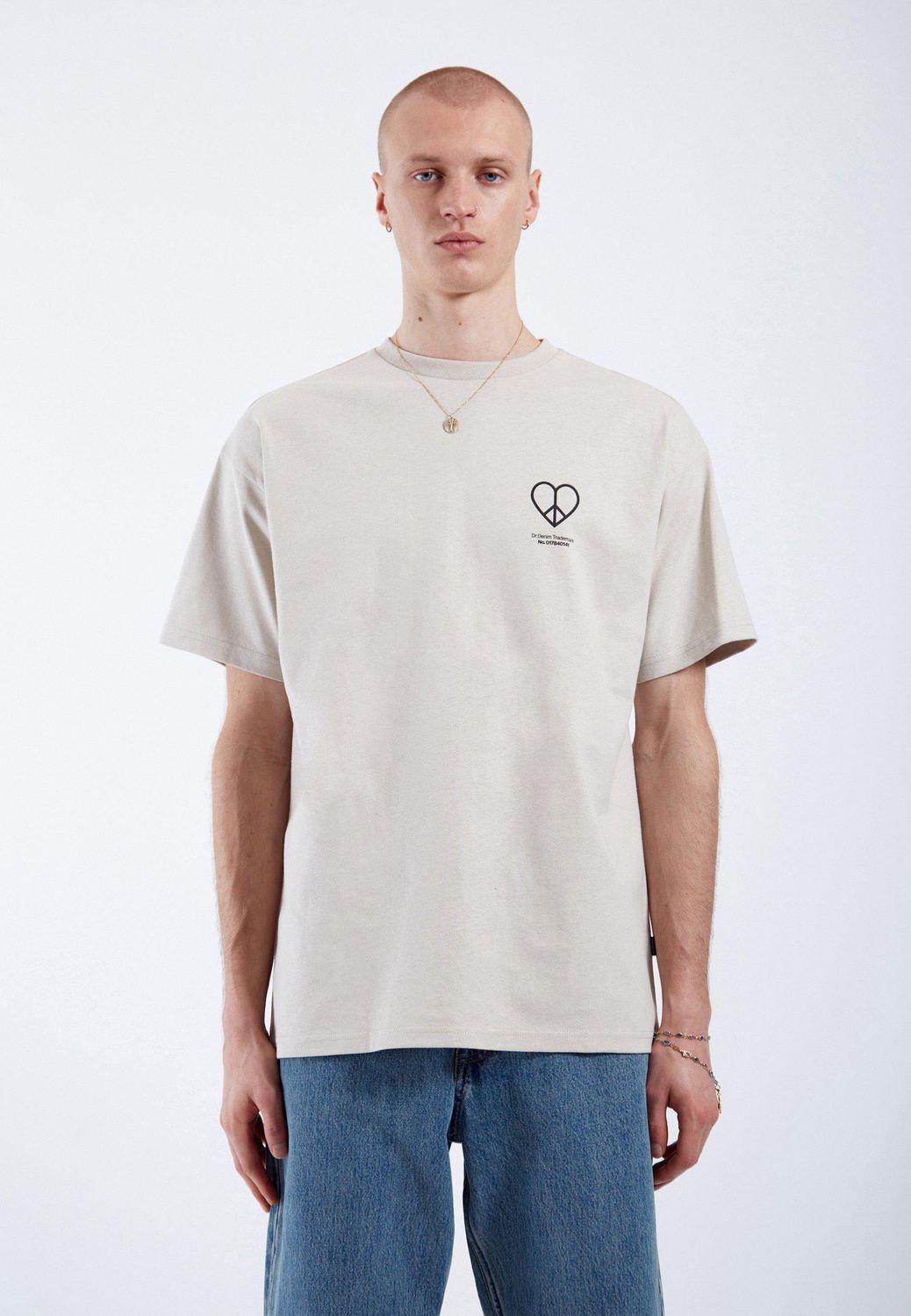 Silver Lining Peace Heart Trooper Tee