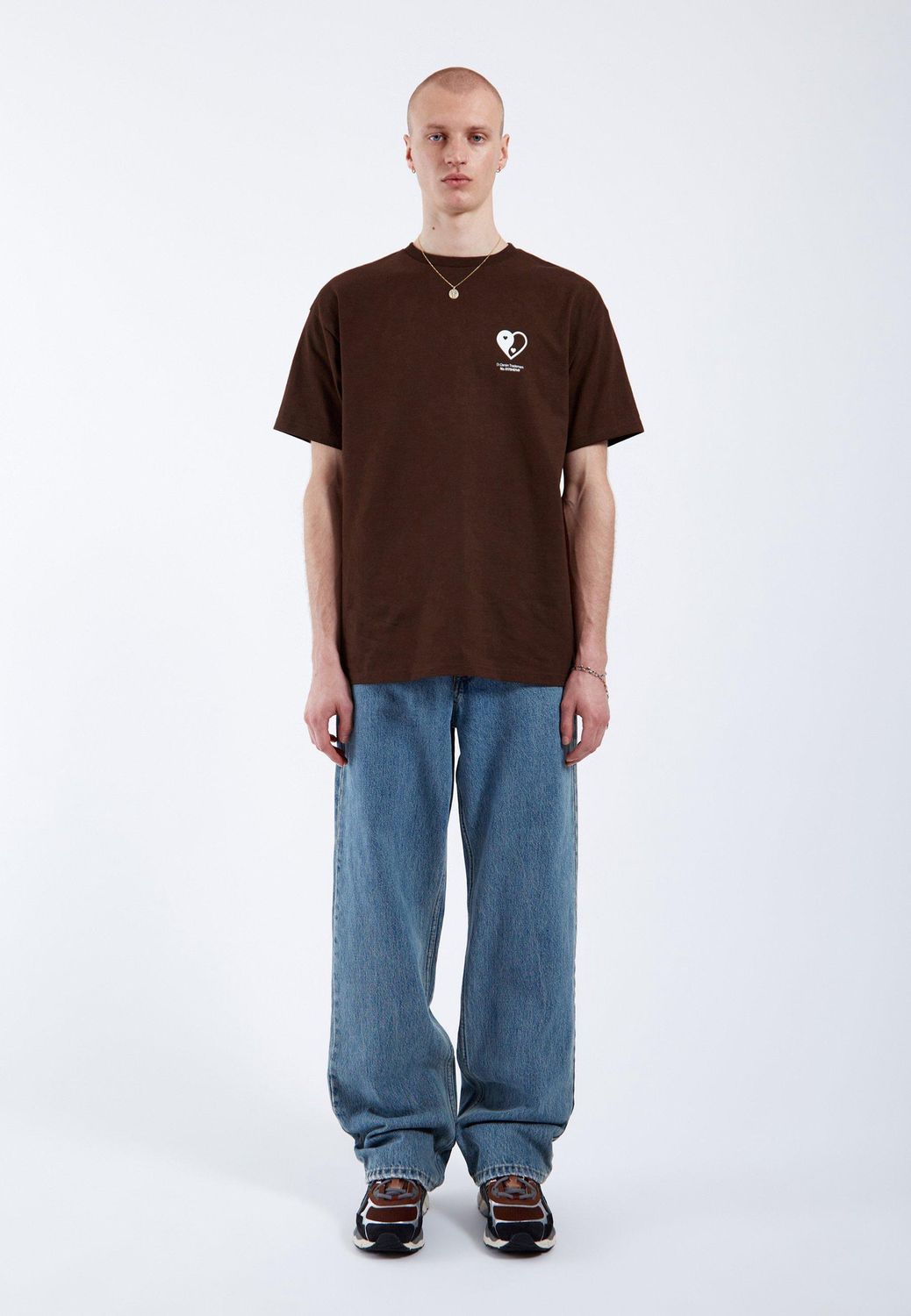 Chocolate Yin Yang Trooper Tee