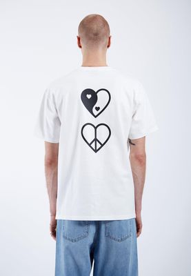 Off White Heart Script Trooper Tee