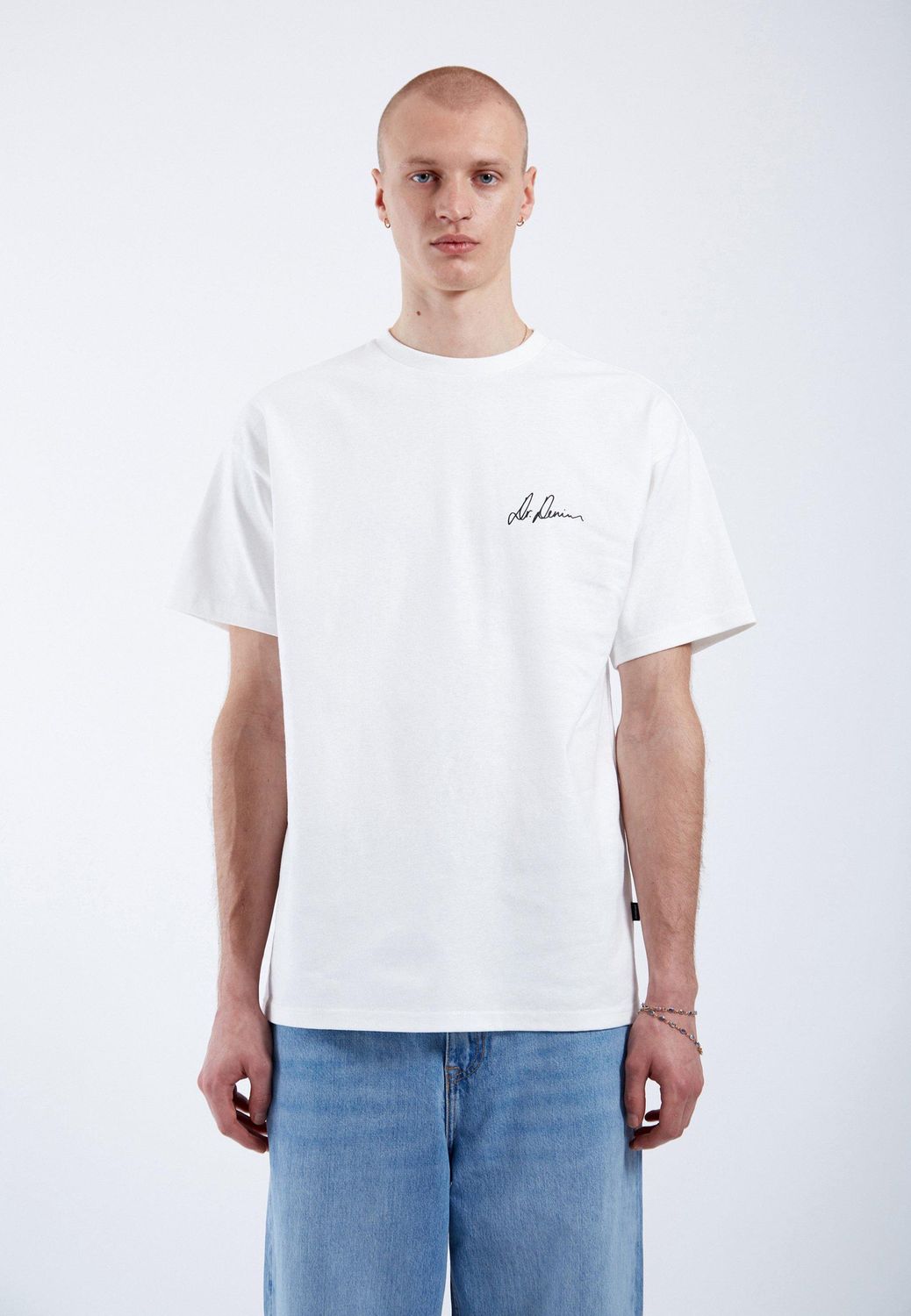 Off White Heart Script Trooper Tee