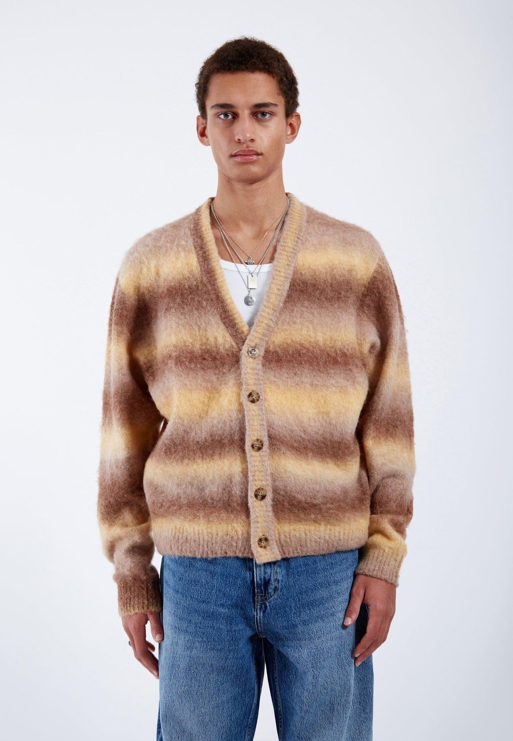 Fade Yellow Tom Cardigan