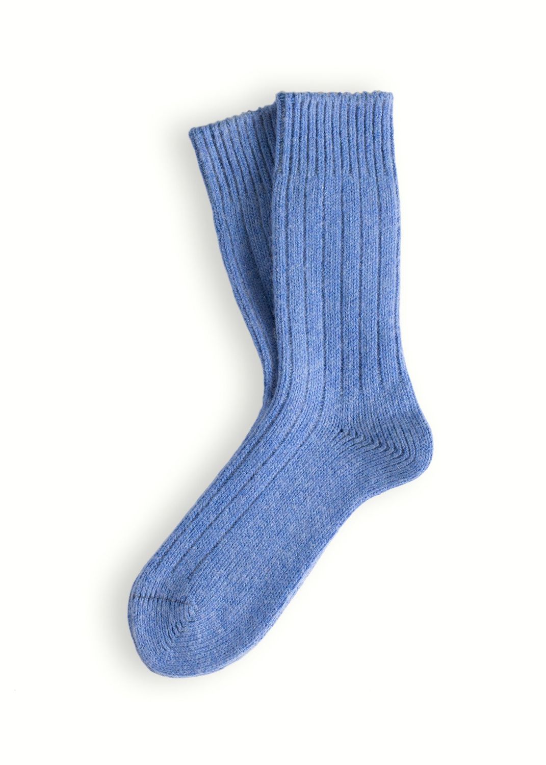 Soft Wool Socks, Colour: Sky Blue