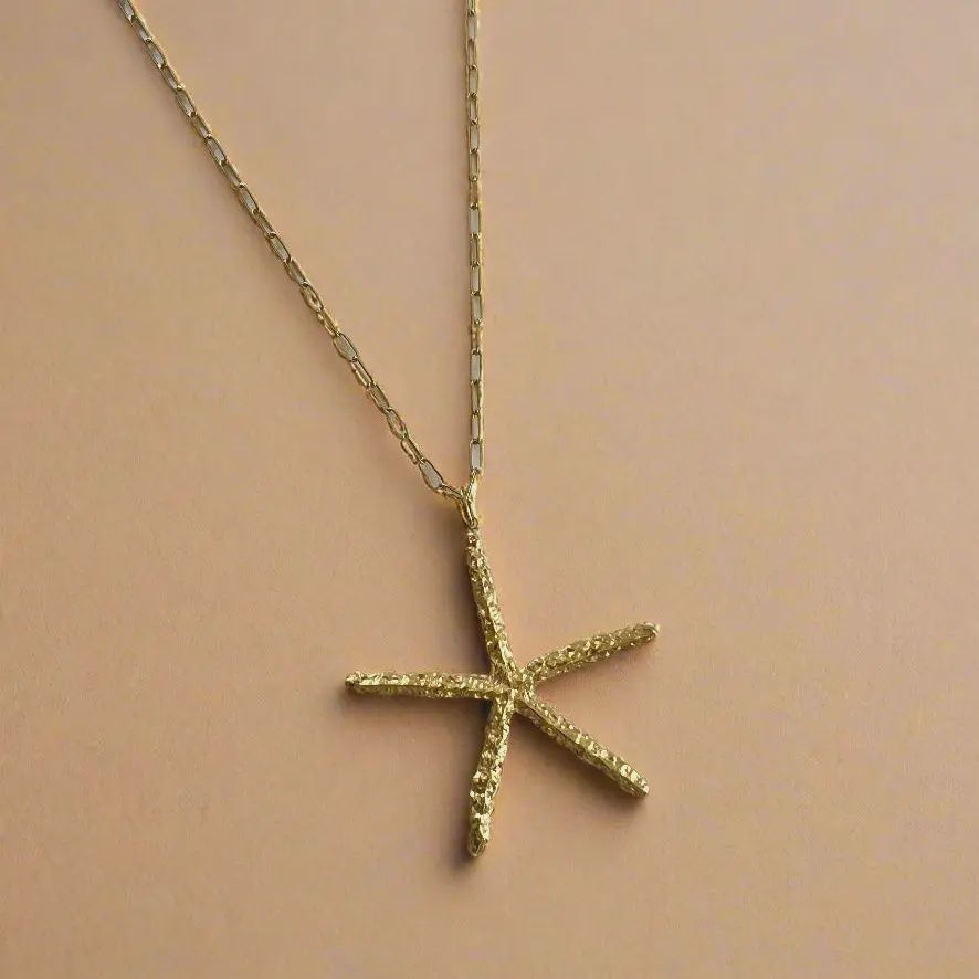Starfish Link Chain Necklace