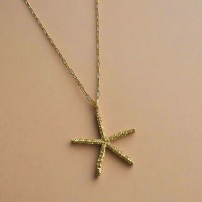 Starfish Link Chain Necklace