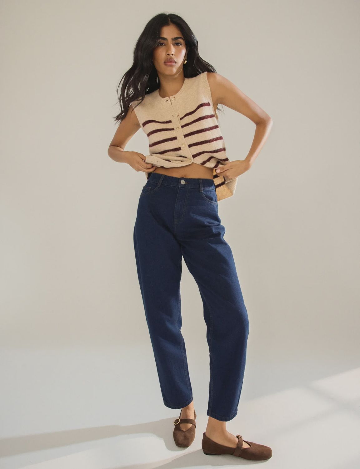 Barrel Leg Jeans
