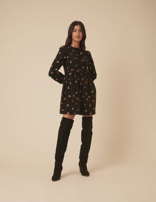 Eden Embroidered Mini Dress
