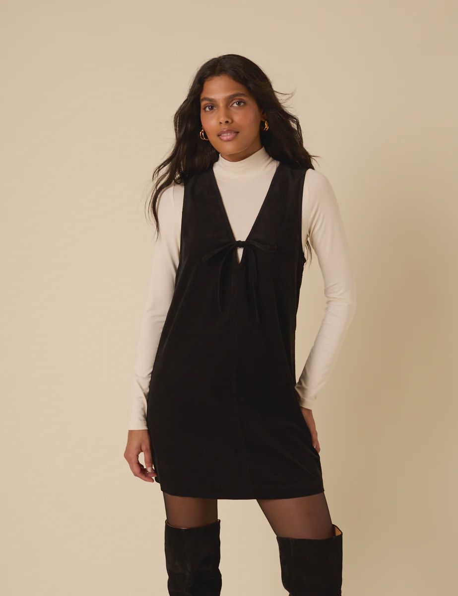 Nila Pinafore Mini Dress, Size: 8