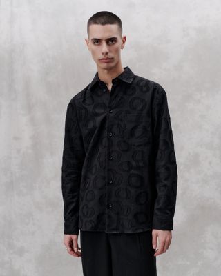 Black Record Shirt - 3569