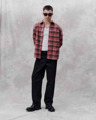 Fuchsia Check Venture Shirt