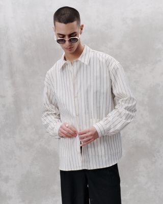 Off White Boucle Venture Shirt