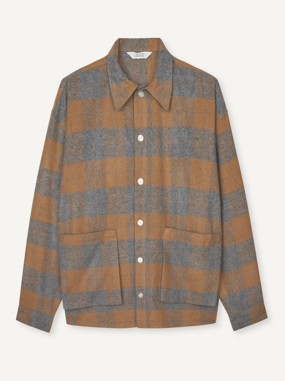 Sandstone Check Venture Overshirt