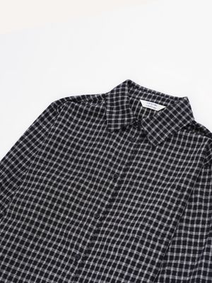 Black Check Record Shirt