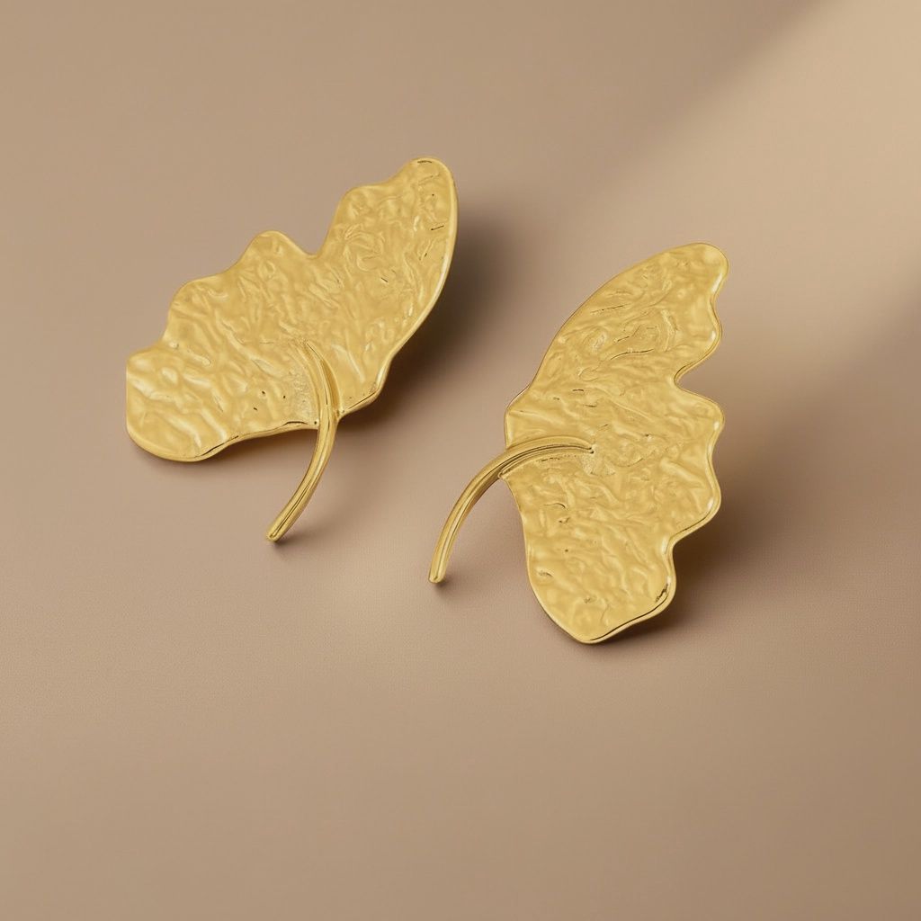 Gingko Leaf Earrings