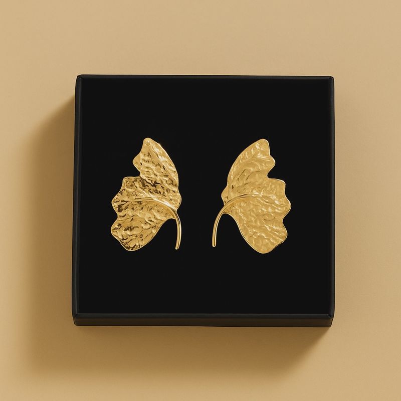 Gingko Leaf Earrings