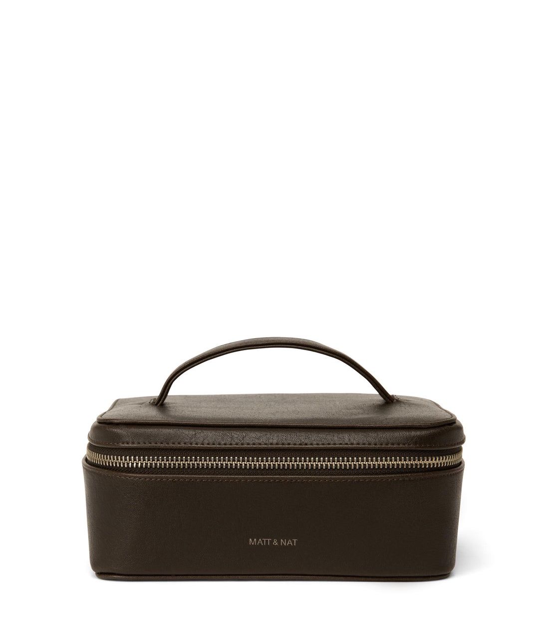 Jule Vanity Case, Colour: Espresso, Style: Vintage