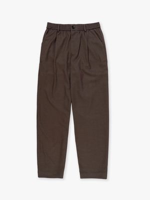 Brown Melange Agency Trouser