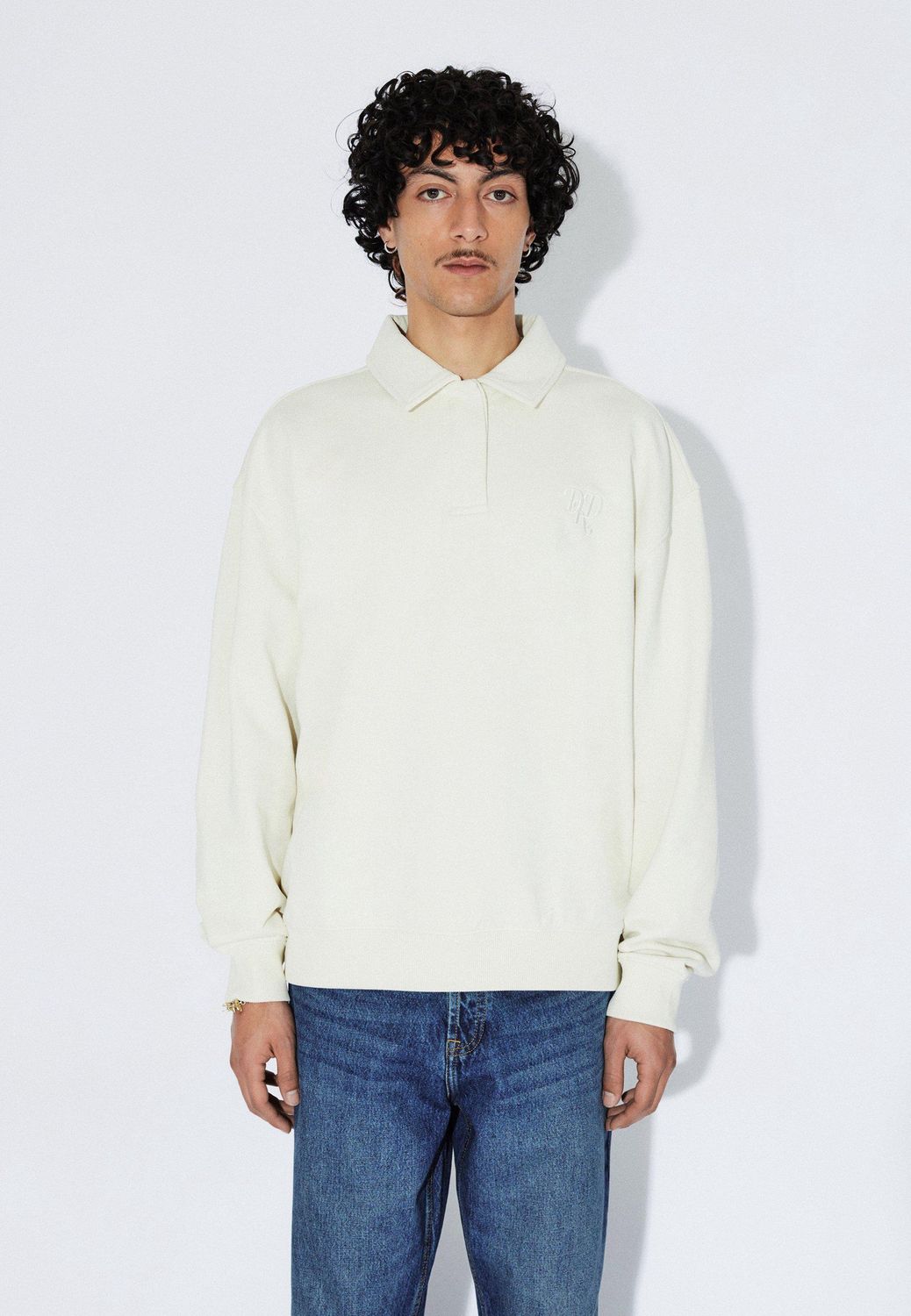 Brady Collar Sweat, Size: S