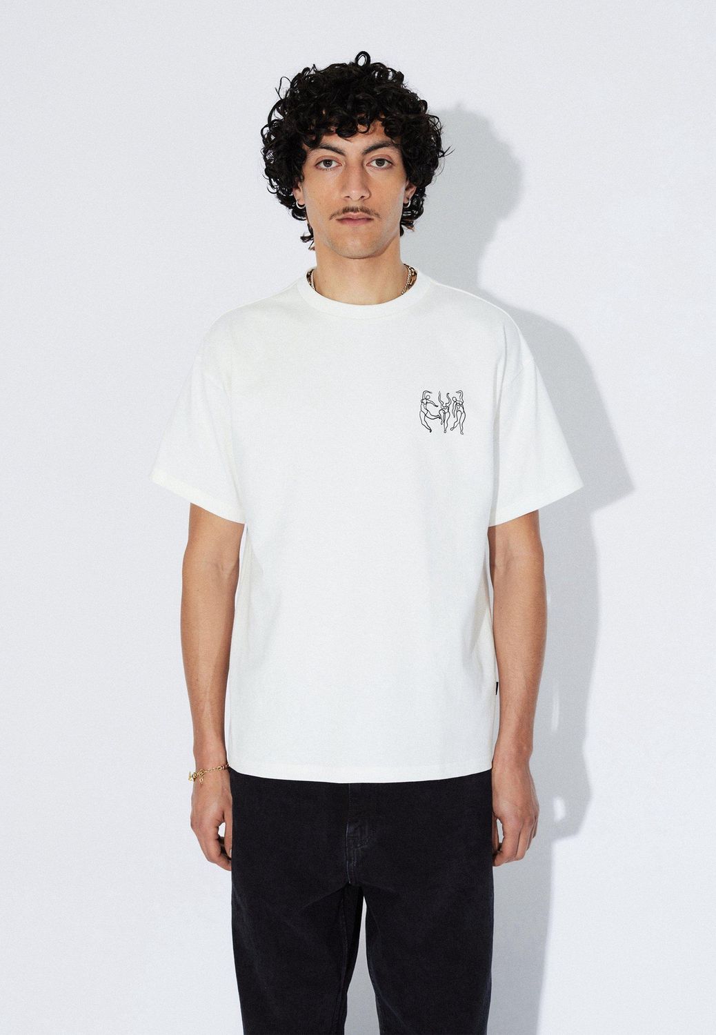 Off White Dance Trooper Tee, Size: S
