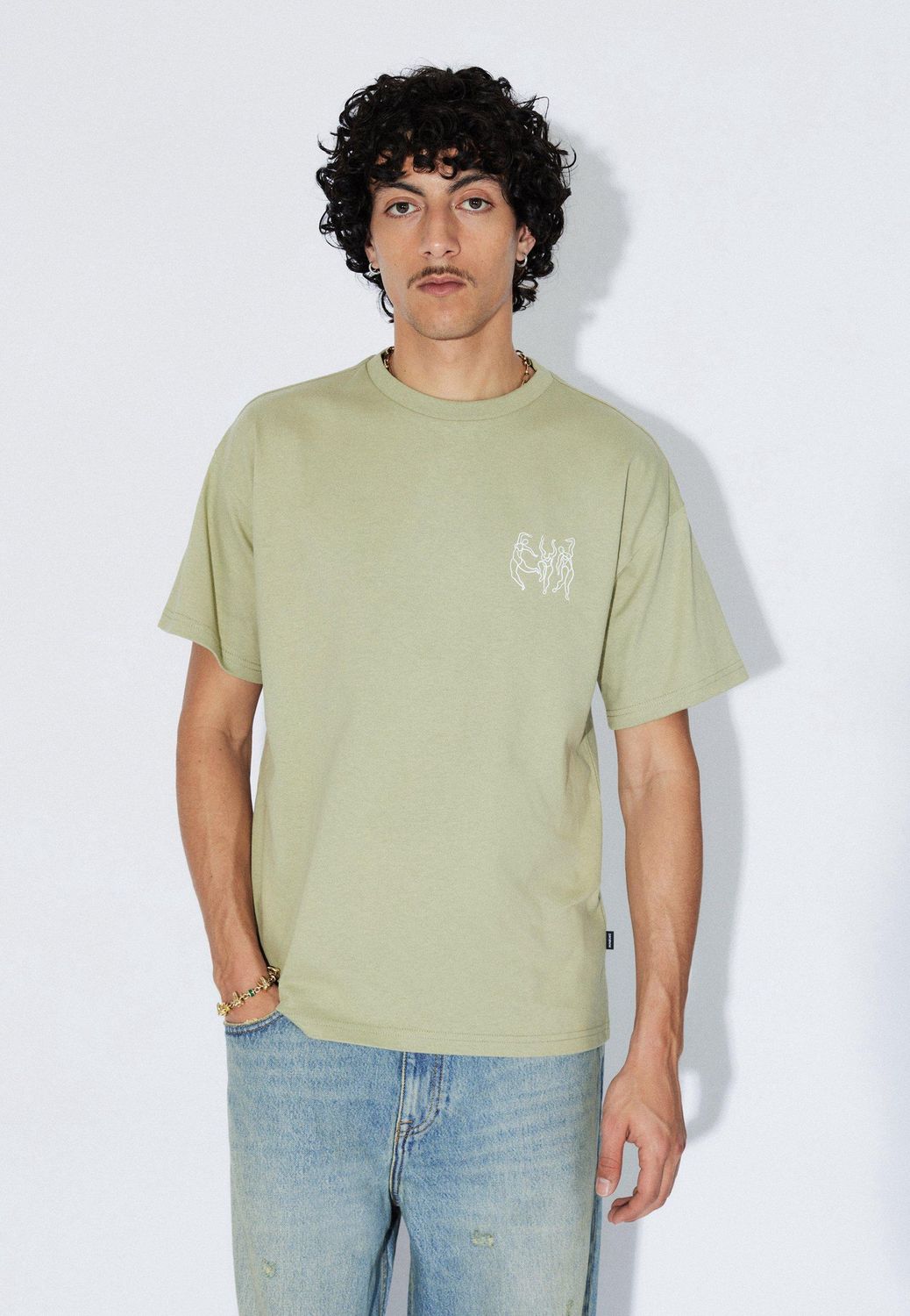 Lt Green Dance Trooper Tee, Size: S