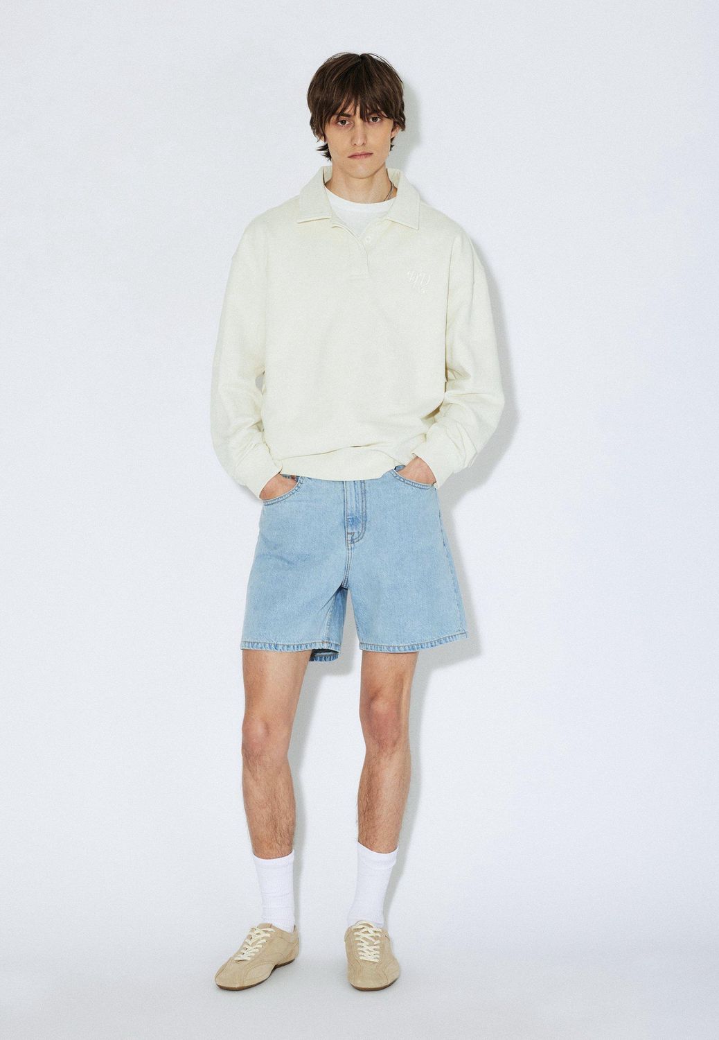 Haze Light Retro Roan Shorts, Size: 30"