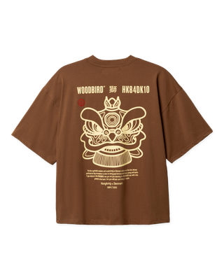 Beam Lion Mid Brown Tee