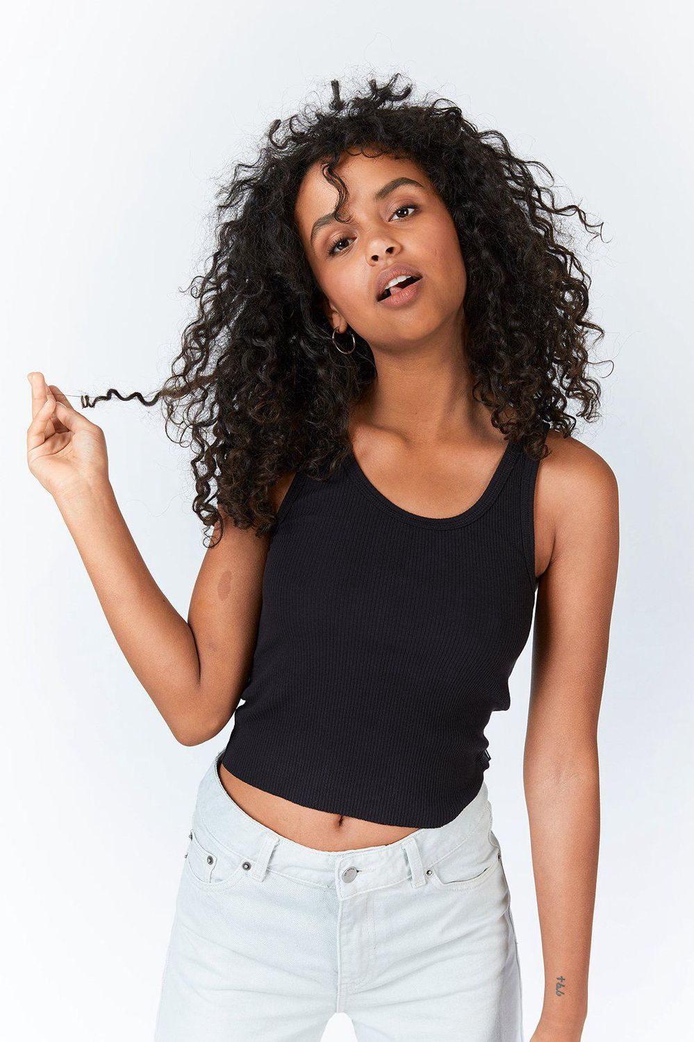 Demi Singlet, Colour: XL, Size: Black