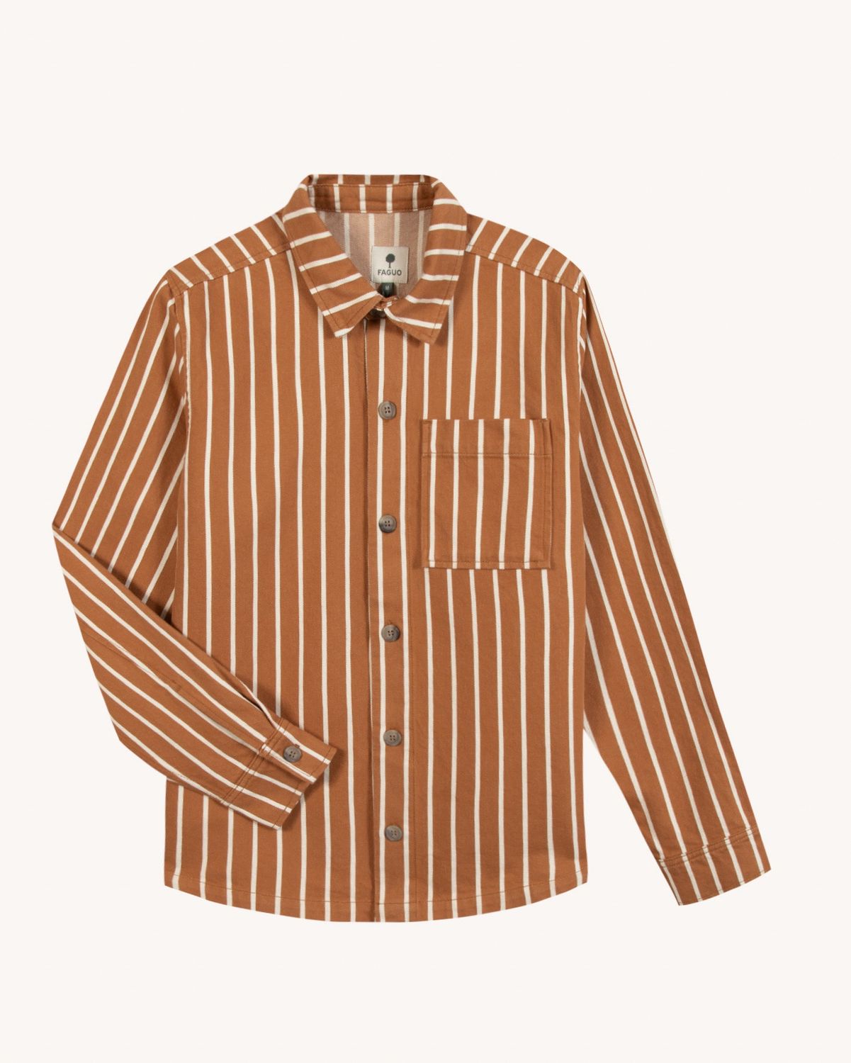 Striped Gastine Overshirt, Size: S
