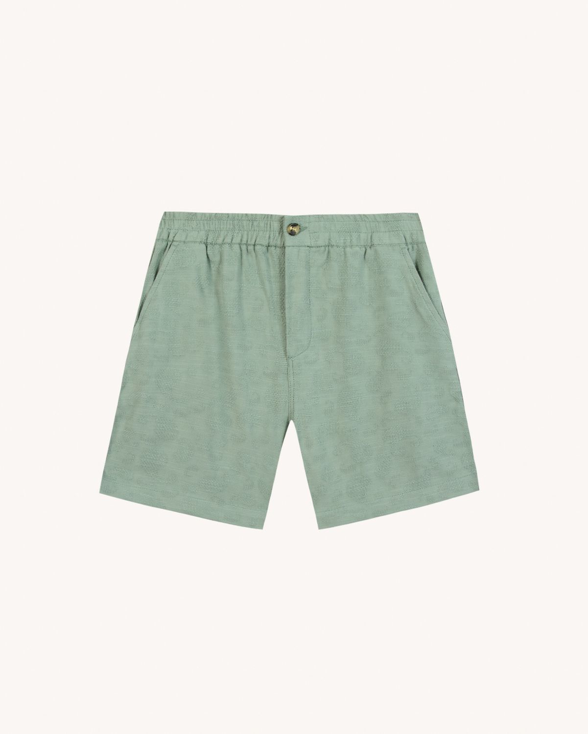 Chevré Shorts, Colour: Green, Size: 30"