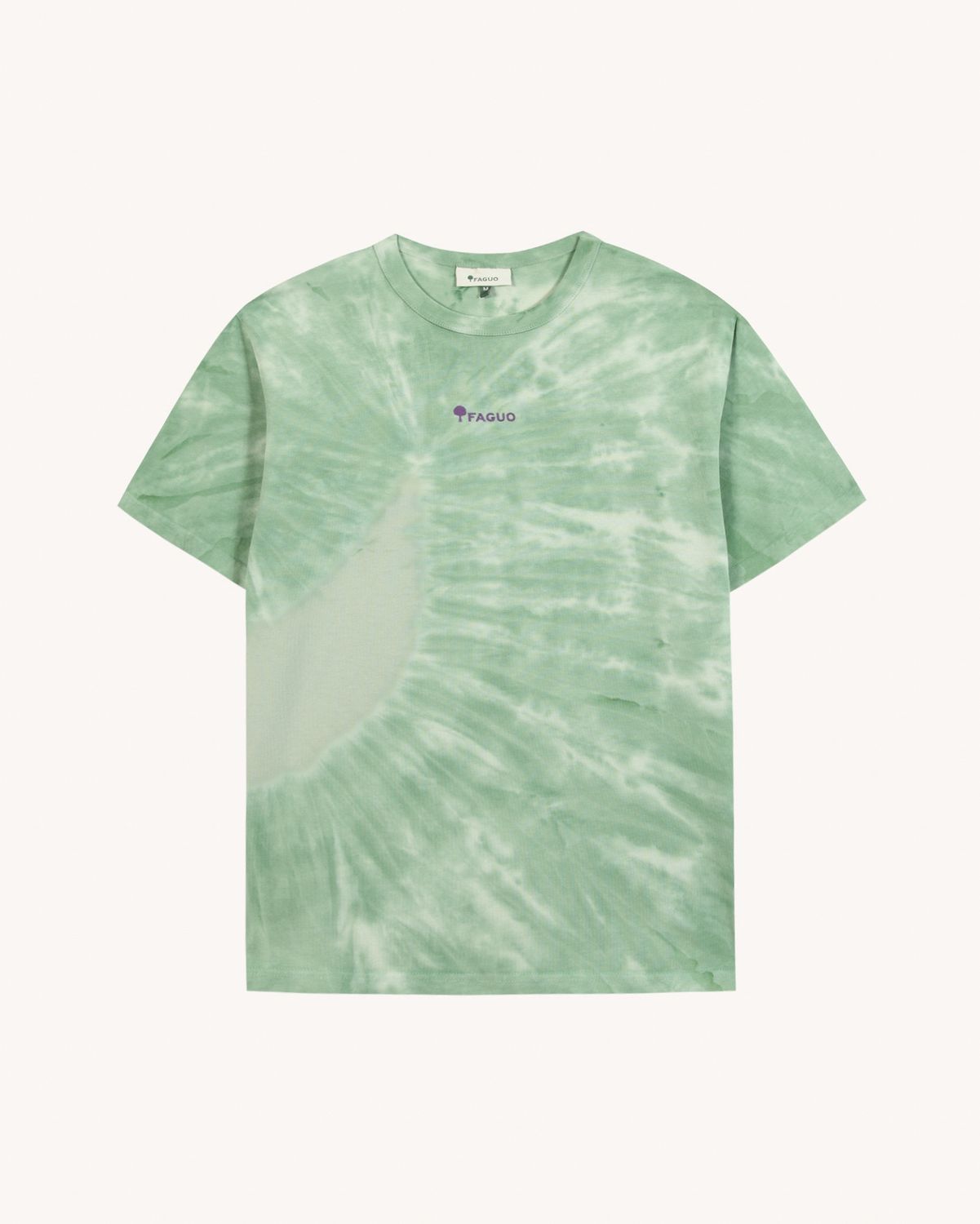 Lugny Tie Dye Tee, Colour: Green, Size: S