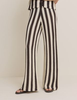 Crochet Stripe Trouser