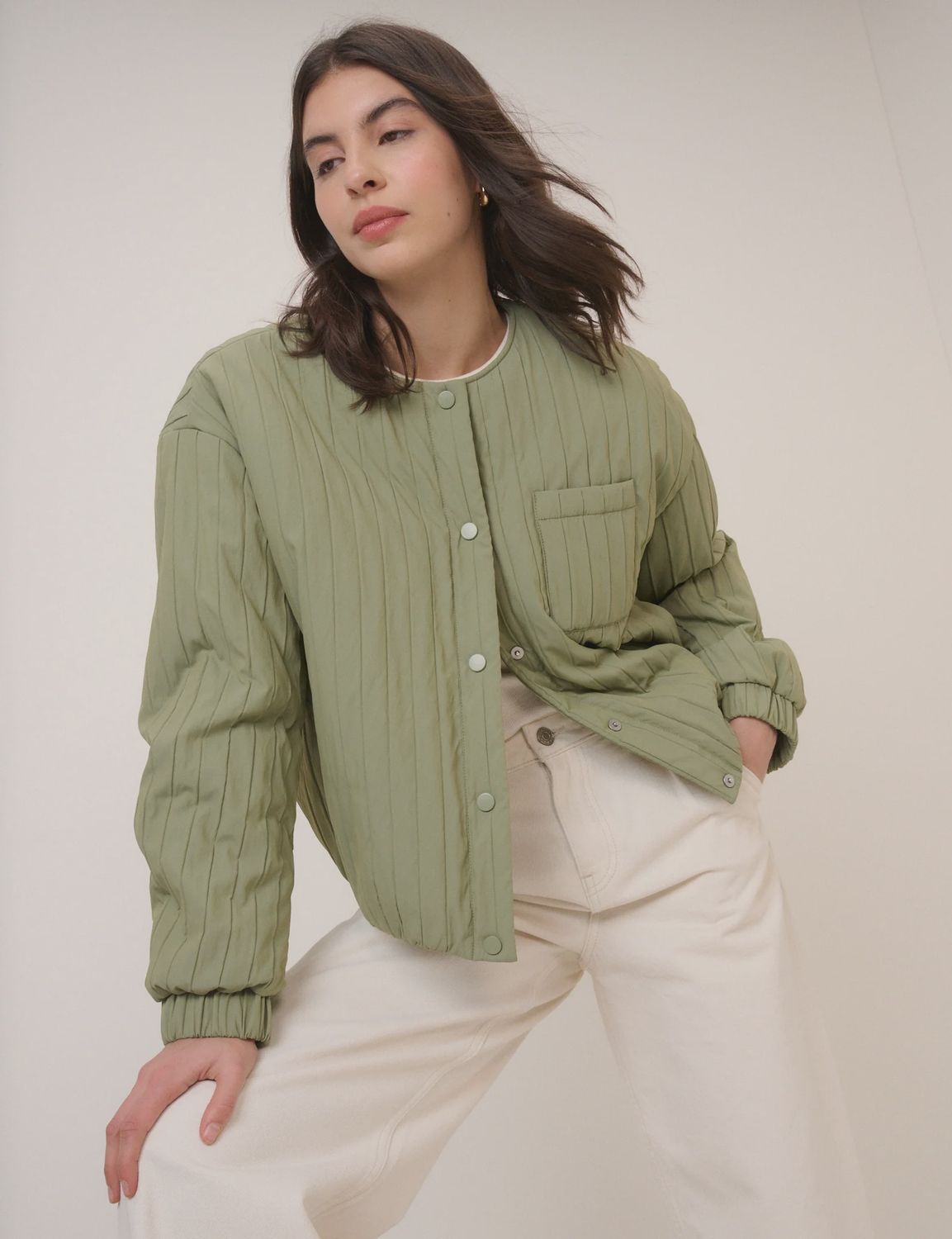 Green Bomber, Size: XS