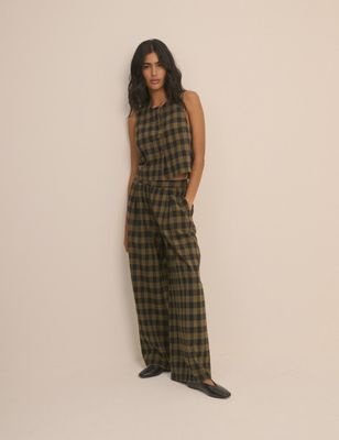 Jerrow Check Trousers