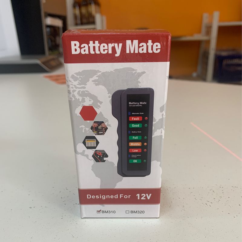 12V battery tester