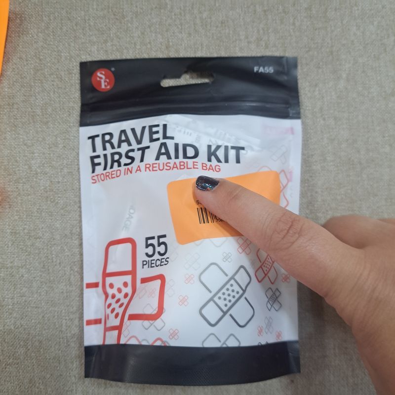 55pc travel first aid kid