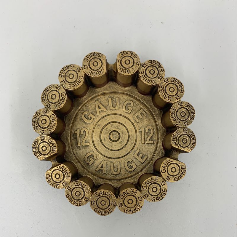 12 gauge ash tray decor