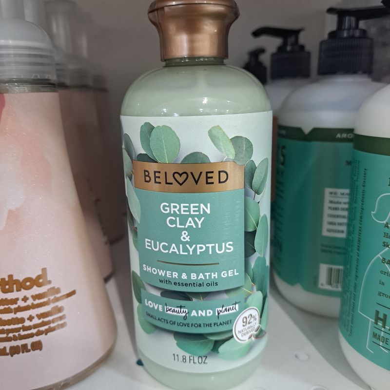 Beloved green clay bath gel