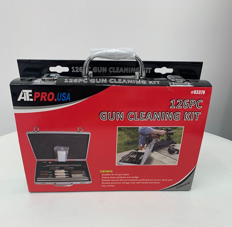 126pc gun cleaning set