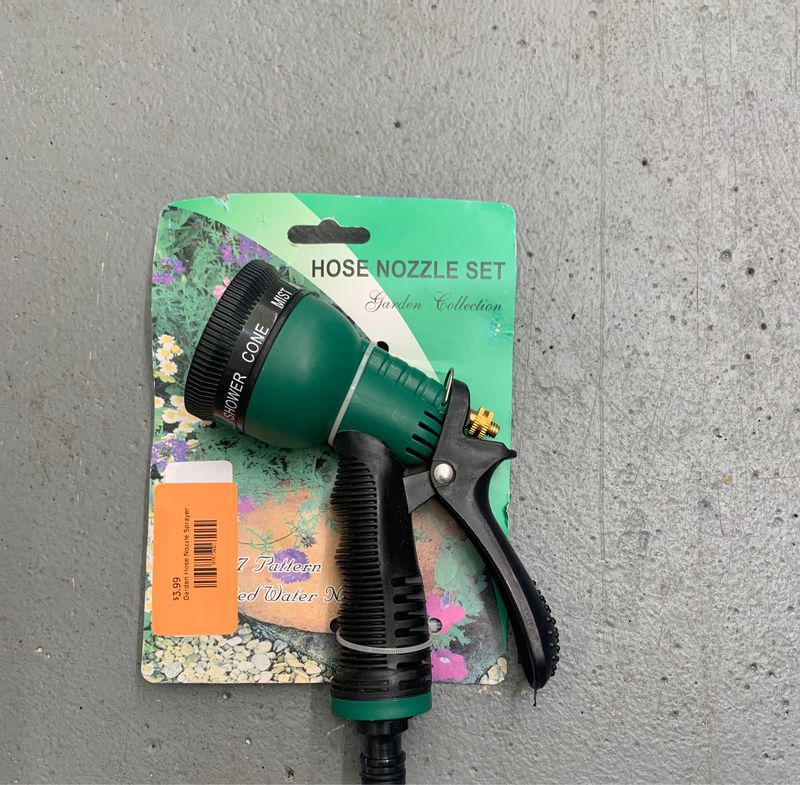 Garden Hose Nozzle Sprayer