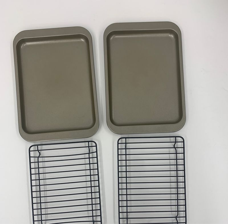 Set of 2 Roast &amp; Broiler Pan