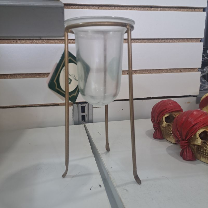 8" Flora vase for candle