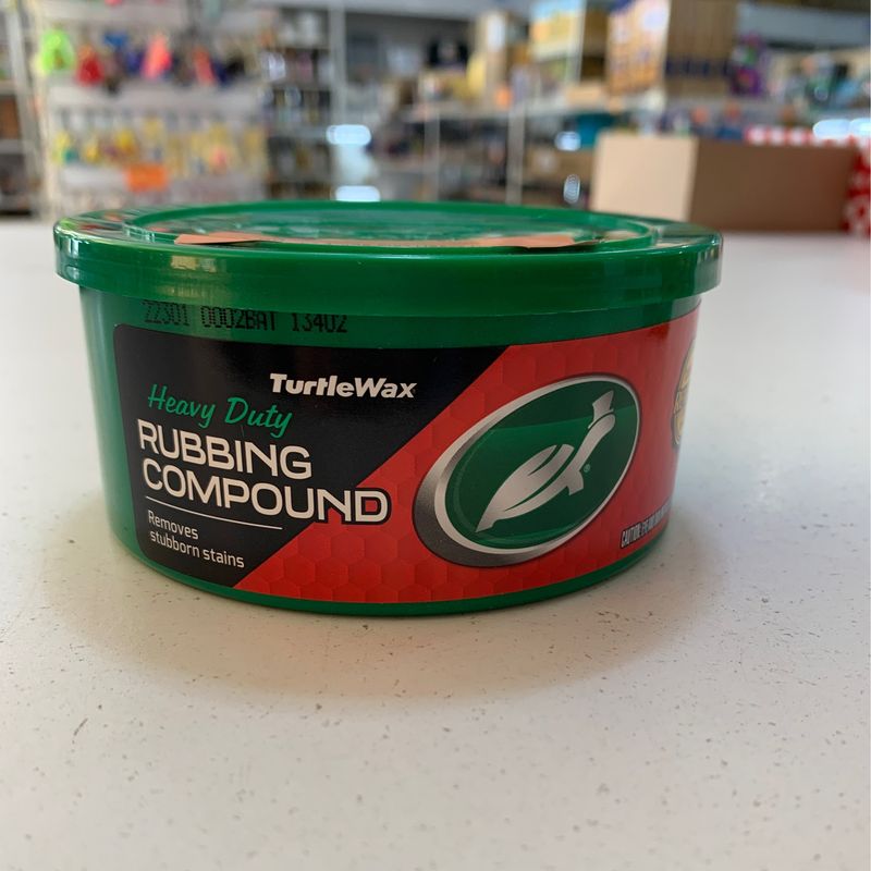 10.5oz Tubs Turtle Wax Heavy Duty Rubbing Compound