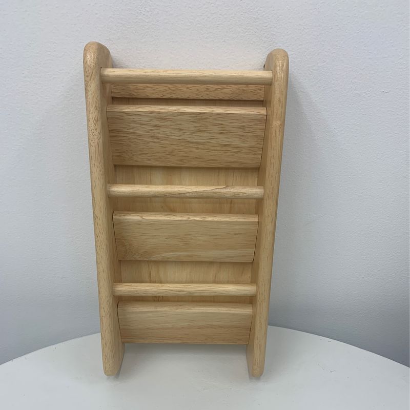 Home Trends Beechwood Three Tier Mail Caddy