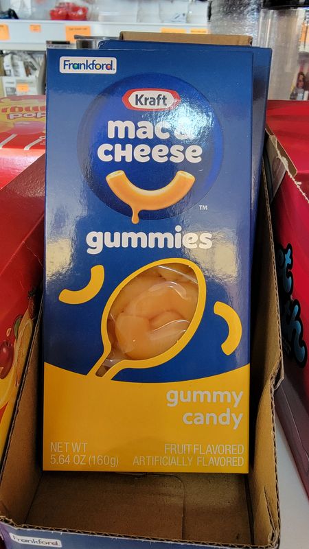 Kraft Gummy Mac &amp; Cheese Candy