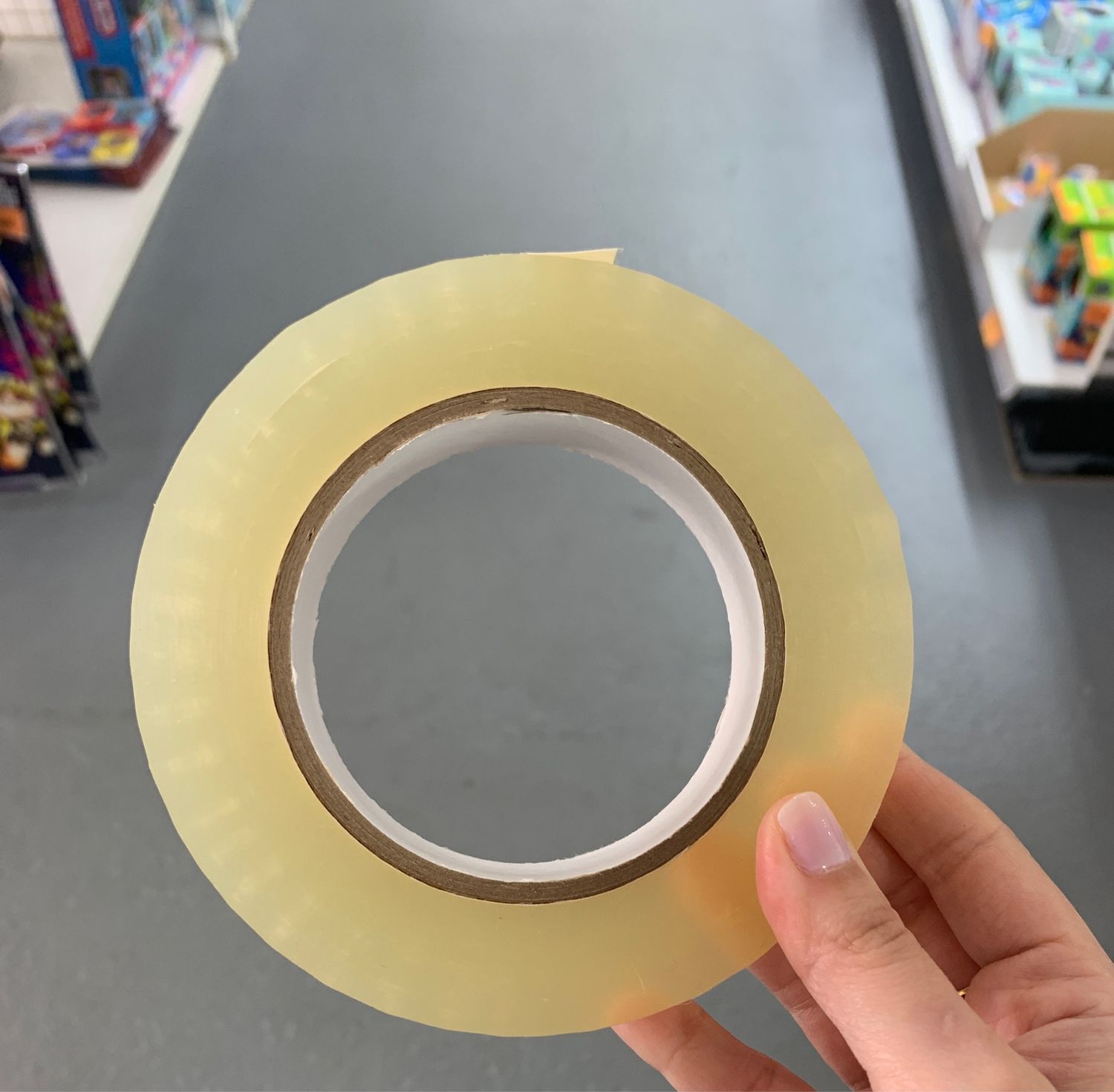 1" Clear Packing Tape Roll