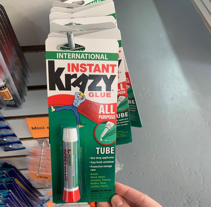Instant All Purpose Tubes of Krazy Glue