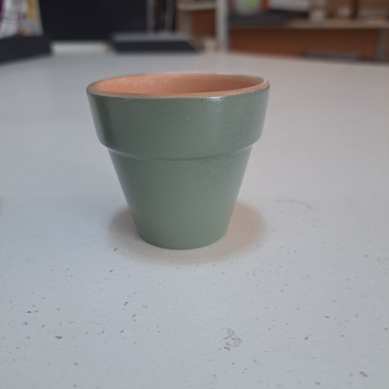 Hand painted planter